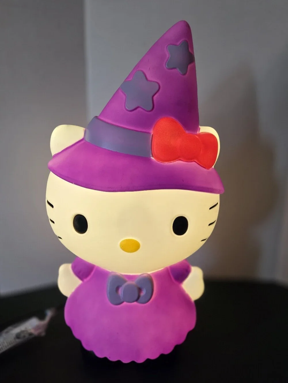 Hello Kitty Blow Mold Witch Halloween Lighted Yard Decor Sculpture 22” Plug-in